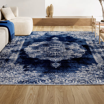 Kelly rosalia Cottage Medallion Area Rug